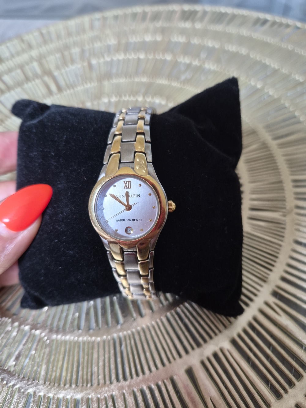 Anne Klein Two-Tone Women's Bracelet Watch - Gold & Silver - Picture 3 of 10